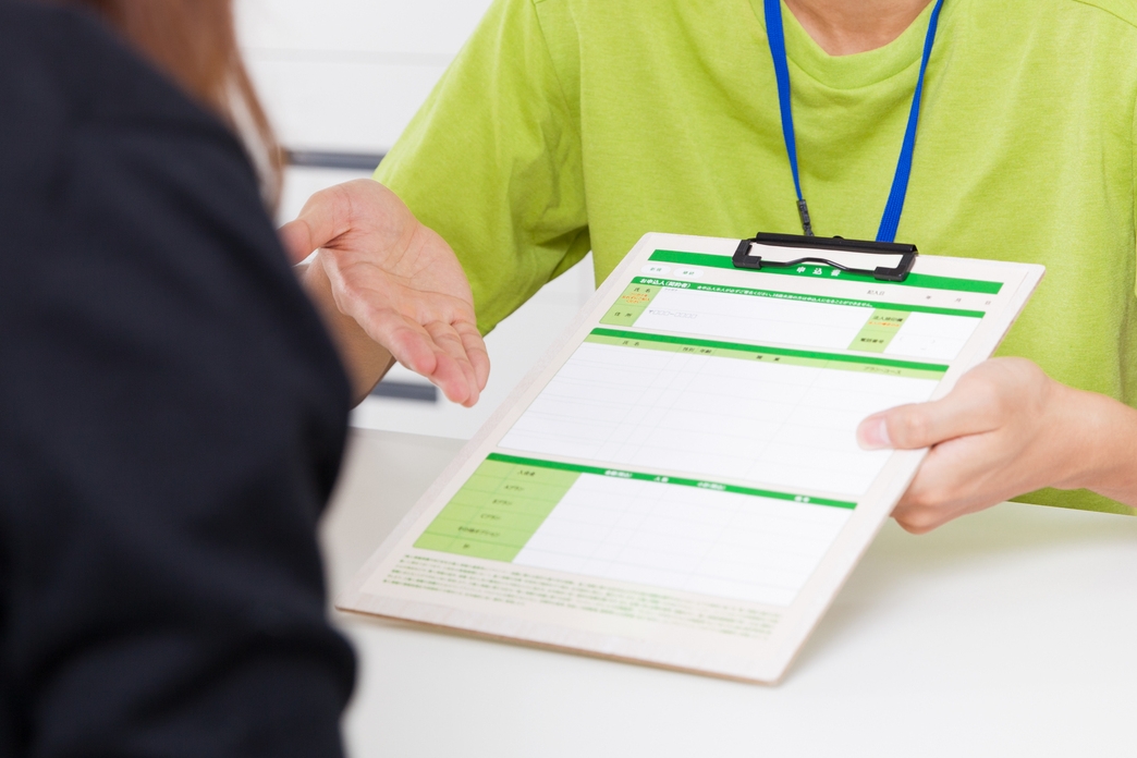 問診・テスト／施術のご説明